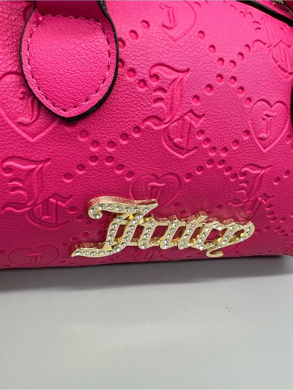 Juicy couture semi charmed satchel crossbody purse